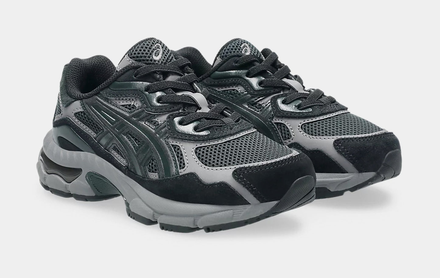 Gel NYC Preschool Running Shoes (Graphite Grey/Black)