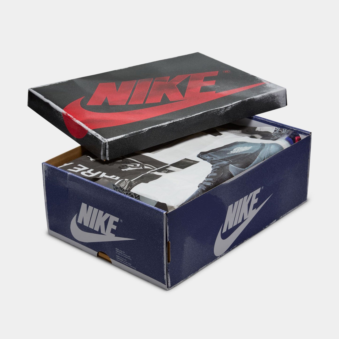 Air Jordan 1 Retro High OG Rare Air Deep Royal Blue Mens Lifestyle Shoes (White/Black/Neutral Grey/Deep Royal Blue)