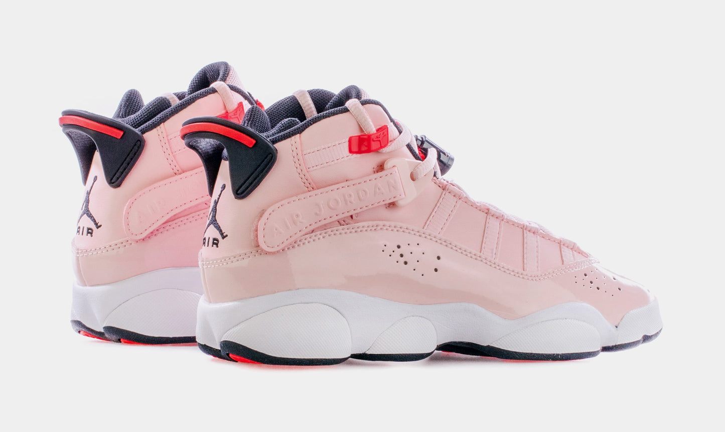 6 Rings Atmosphere Grade School Lifestyle Shoes (Pink)