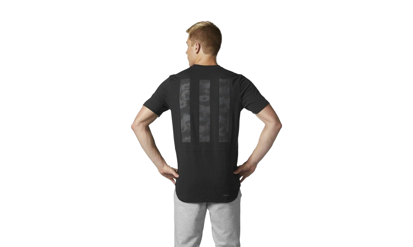 Badge Of Sport Tee "Black / Grey Five" CD4321