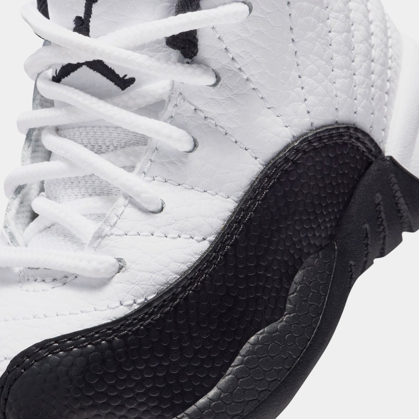 Air Jordan 12 Retro Taxi Infant Toddler Lifestyle Shoes (White/Black/Taxi)