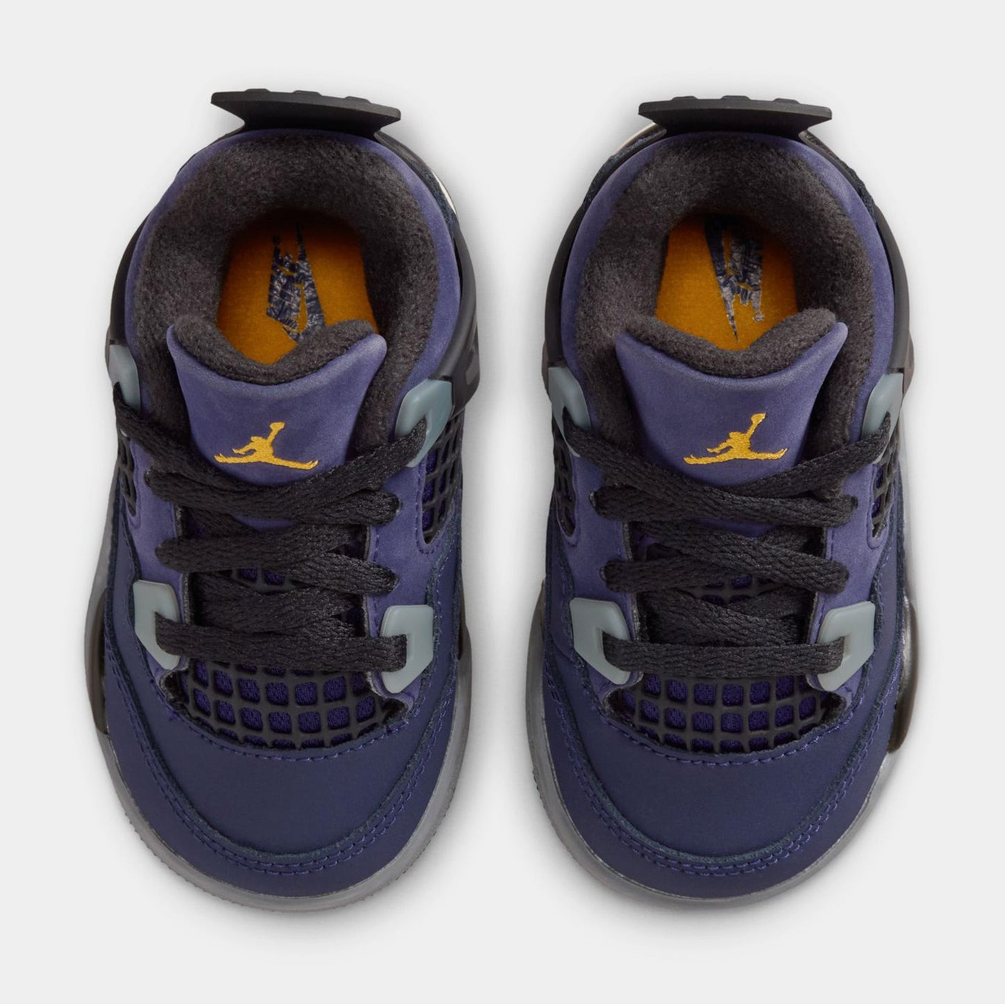 Air Jordan 4 Retro Imperial Purple Infant Toddler Lifestyle Shoes (Imperial Purple/Multicolor/Multicolor)