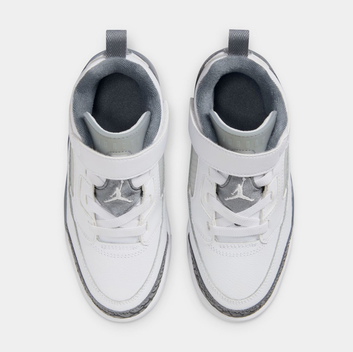Spizike Low Preschool Lifestyle Shoes (White/Anthracite/Wolf Grey/Cool Grey)