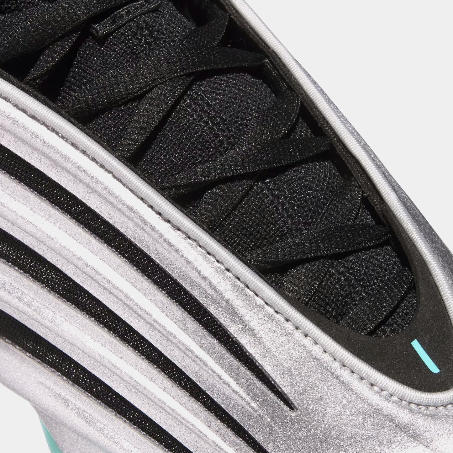 Harden Volume 9 Mens Basketball Shoes (Silver Metallic/Core Black/Flash Aqua)