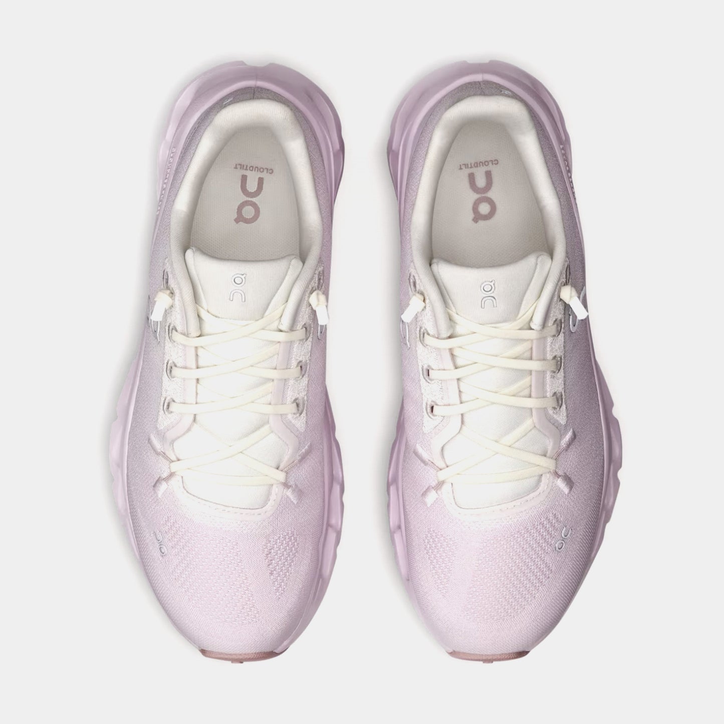Cloudtilt Womens Running Shoes (Ivory/Orchid)