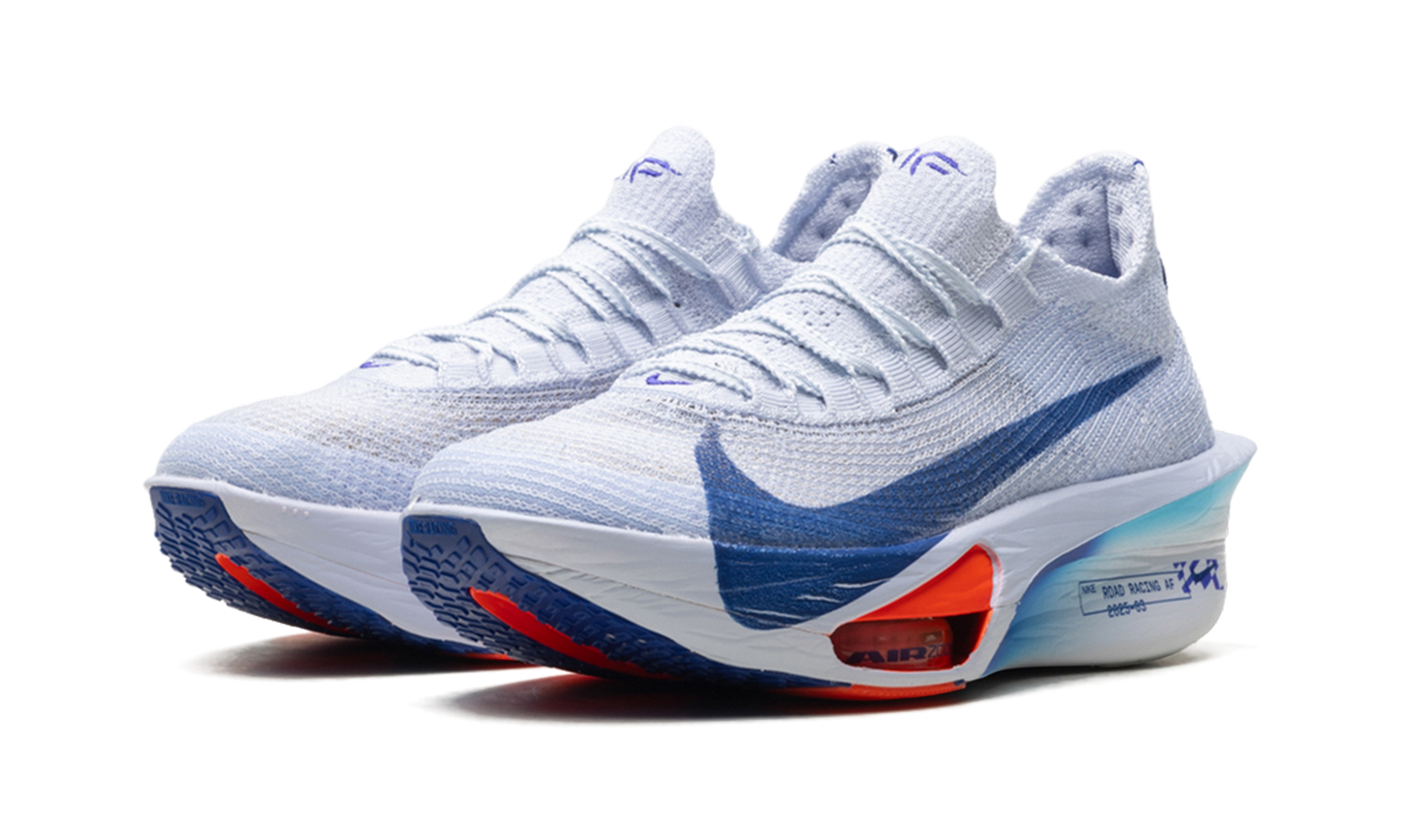 Air Zoom Alphafly Next% 3 WMNS "Football Grey Ghost Persian Violet Blue Void" FD8315 001