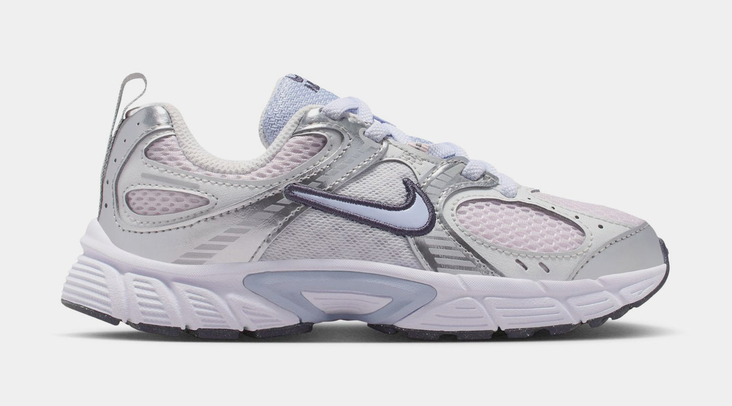 V5 RNR Preschool Lifestyle Shoes (Light Violet/Ghost/Metallic Silver)