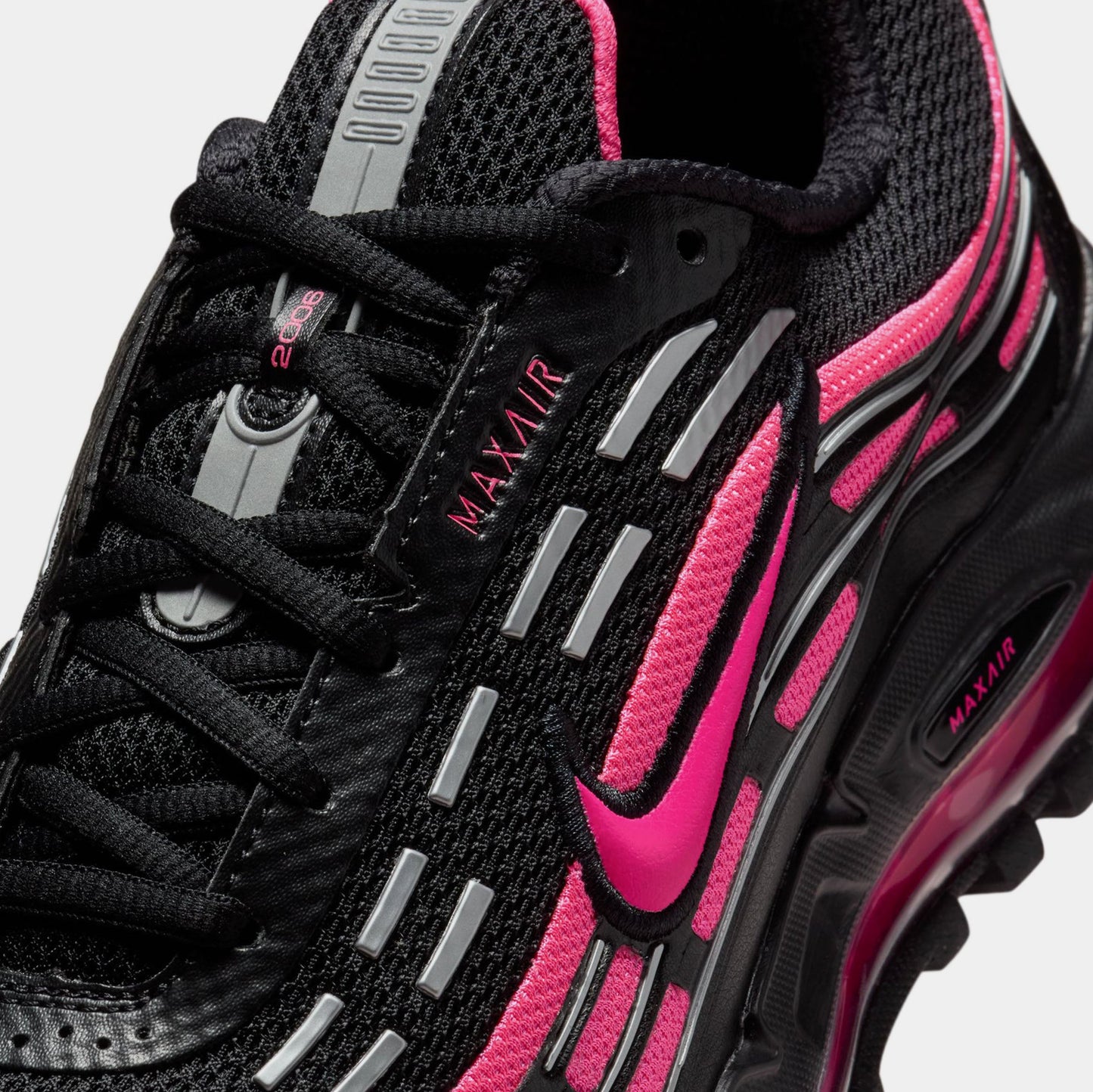 Air Max TL 2.5 Mens Running Shoes (Black/Hyper Pink/Black/Metallic Silver)