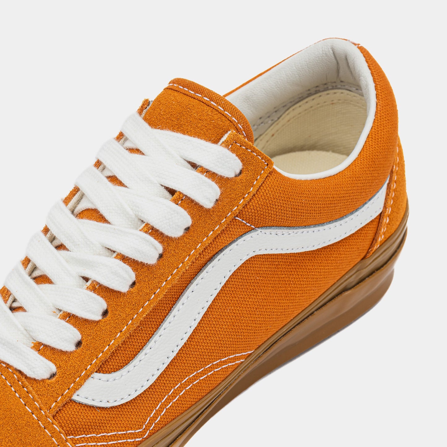 LX Old Skool Mens Lifestyle Shoes (Orange/White/Gum)