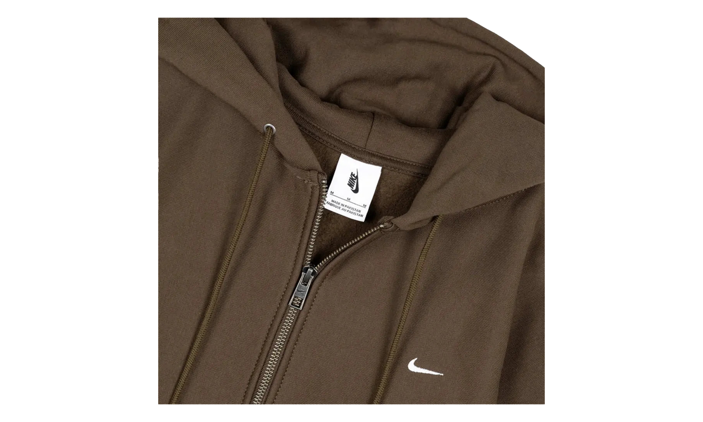 Solo Swoosh Full-Zip Hoodie "Dark Hazel" HV1084 212