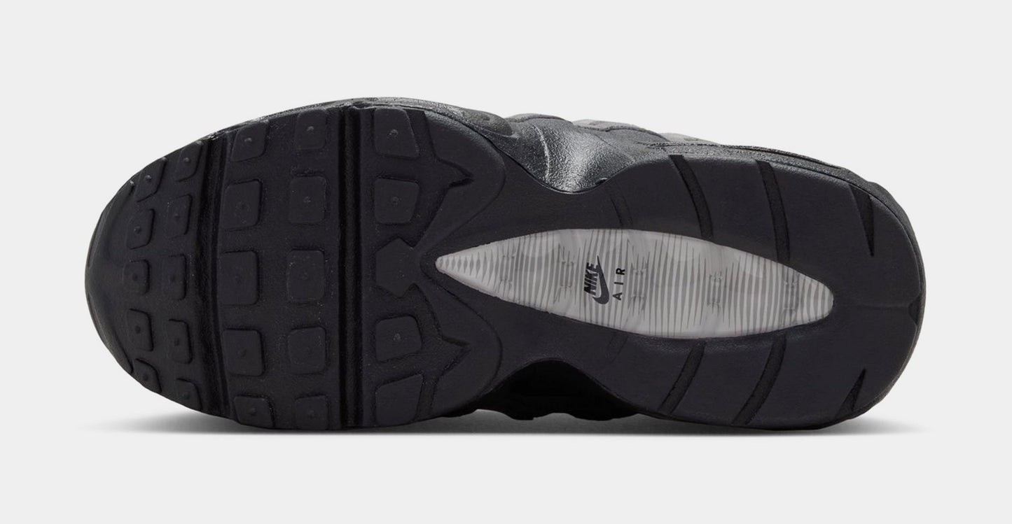 Air max 95 Big Bubble Pink Foam Preschool Running Shoes (Black/Pink Foam/White/Medium Grey)