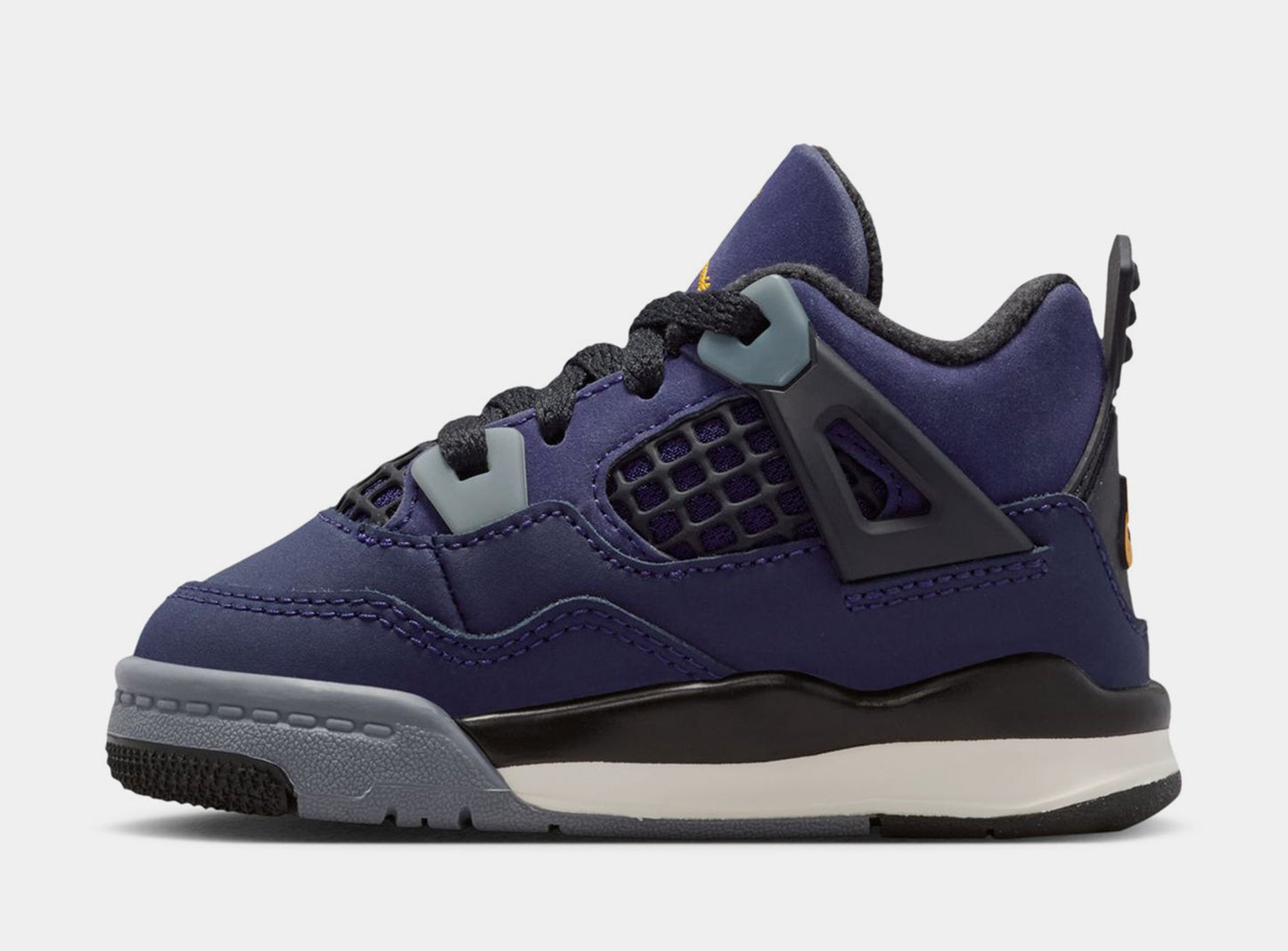 Air Jordan 4 Retro Imperial Purple Infant Toddler Lifestyle Shoes (Imperial Purple/Multicolor/Multicolor)