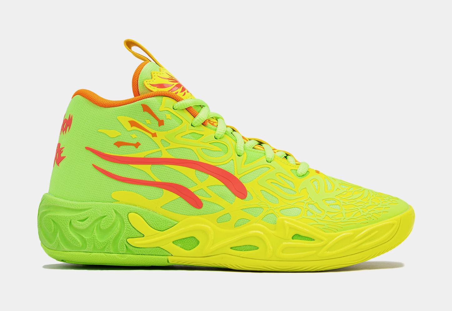 MB.04 Grade School Basketball Shoes (Green/Yellow)