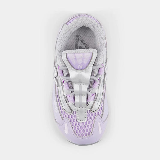 1000 Bungee Lace Infant Toddler Running Shoes (Lavender/Light Silver)