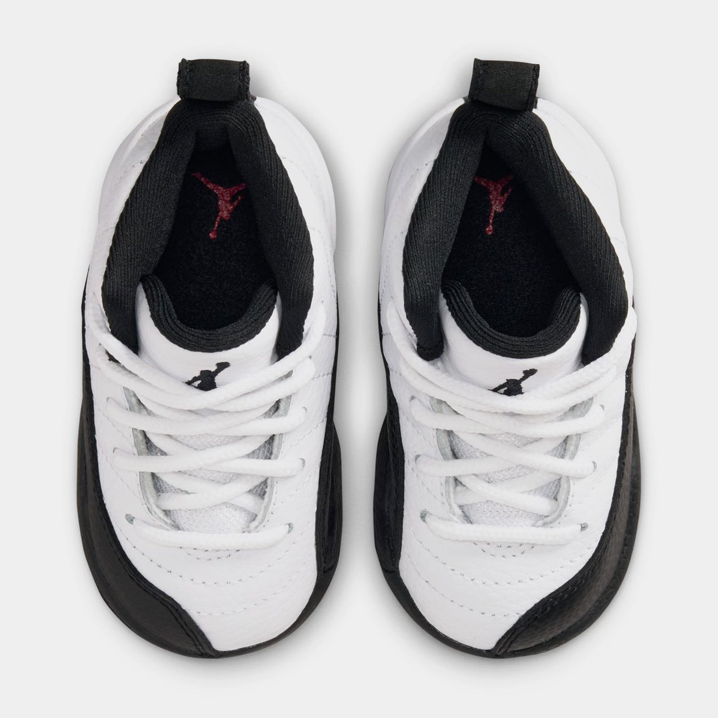 Air Jordan 12 Retro Taxi Infant Toddler Lifestyle Shoes (White/Black/Taxi)