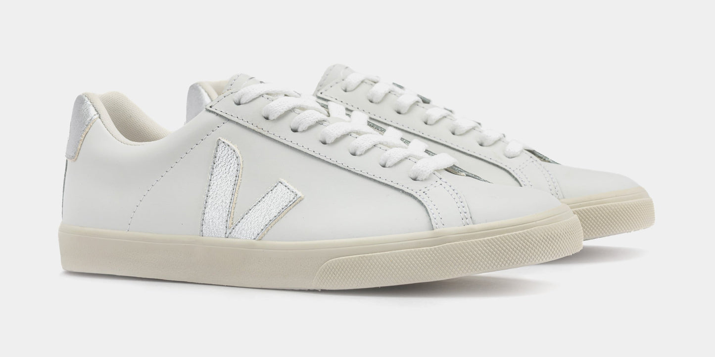 Esplar Logo Womens Lifestyle Shoes (White/Silver)