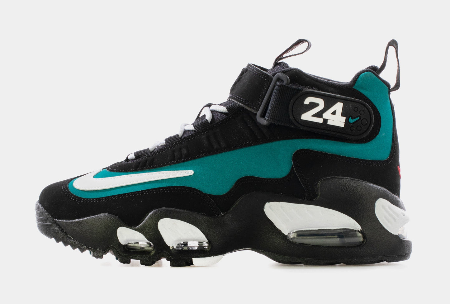 Air Griffey Max 1 Black And Freshwater Grade School Lifestyle Shoes (Black/Multi Color/Freshwater/White))