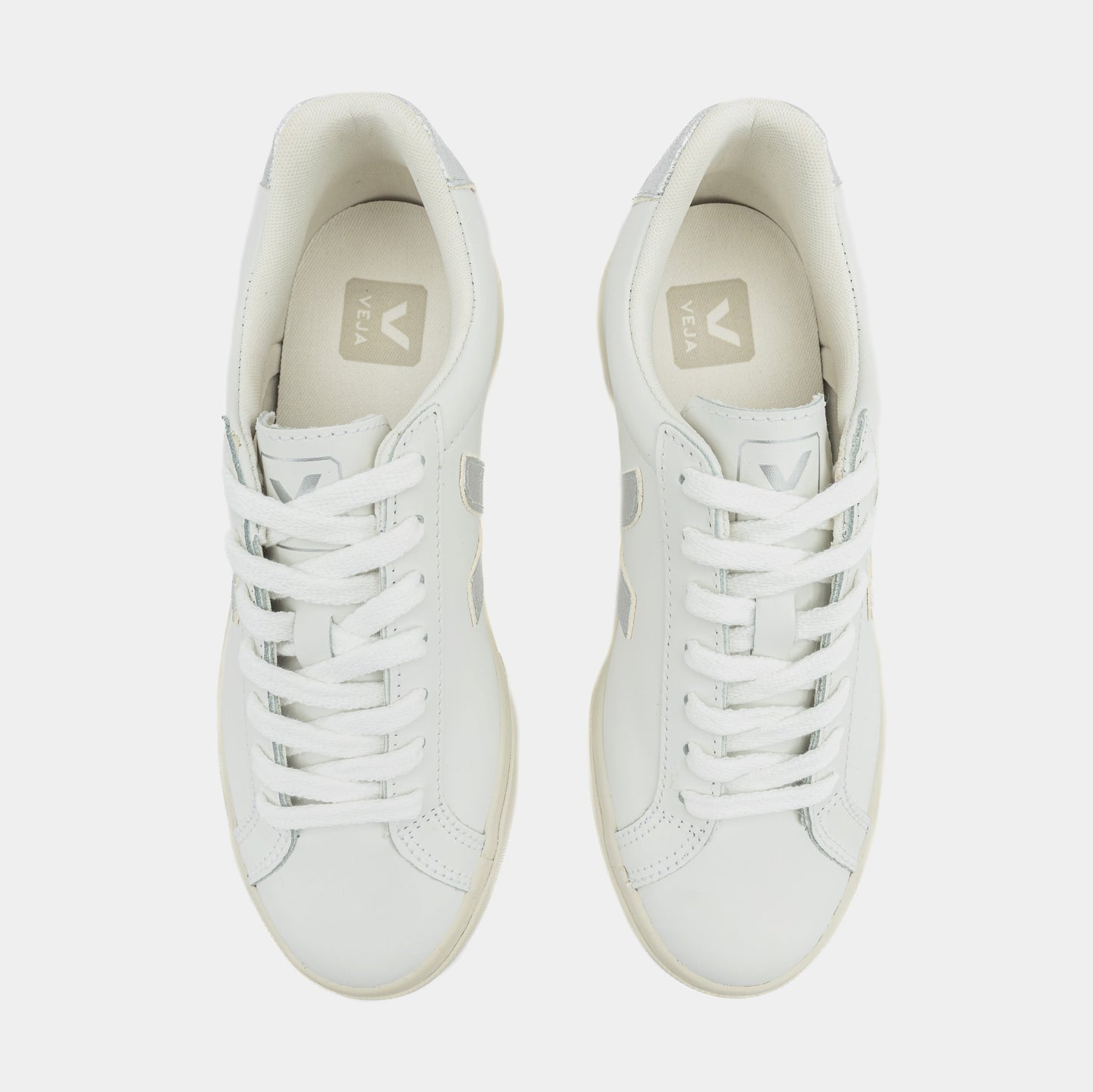 Esplar Logo Womens Lifestyle Shoes (White/Silver)