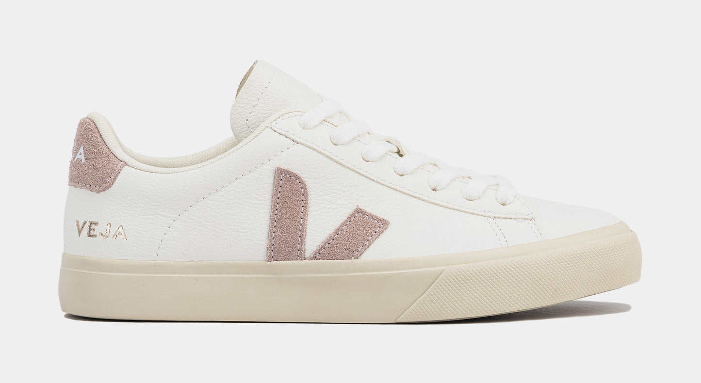 Campo Leather Womens Lifestyle Shoes (White/Pink)
