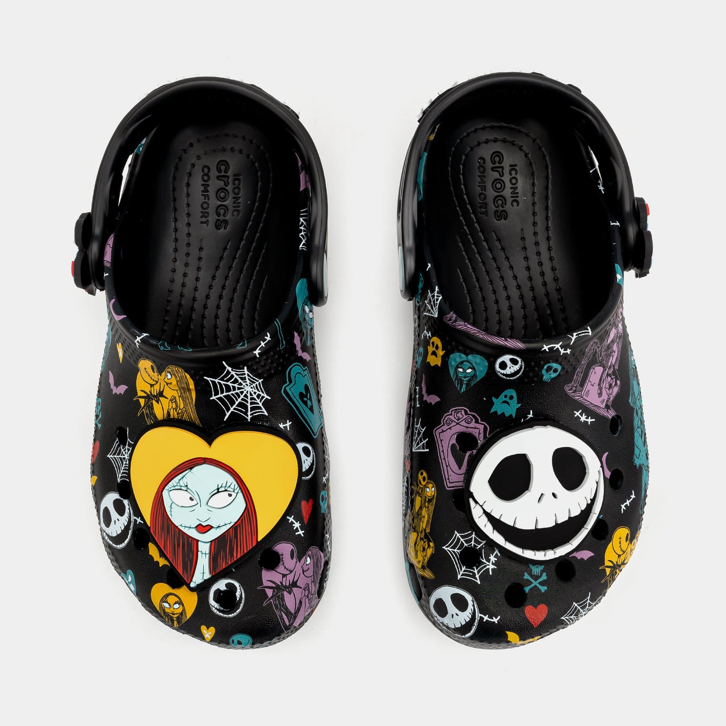 Disney Nightmare Before Christmas Preschool/Grade School Sandals (Black/Orange)