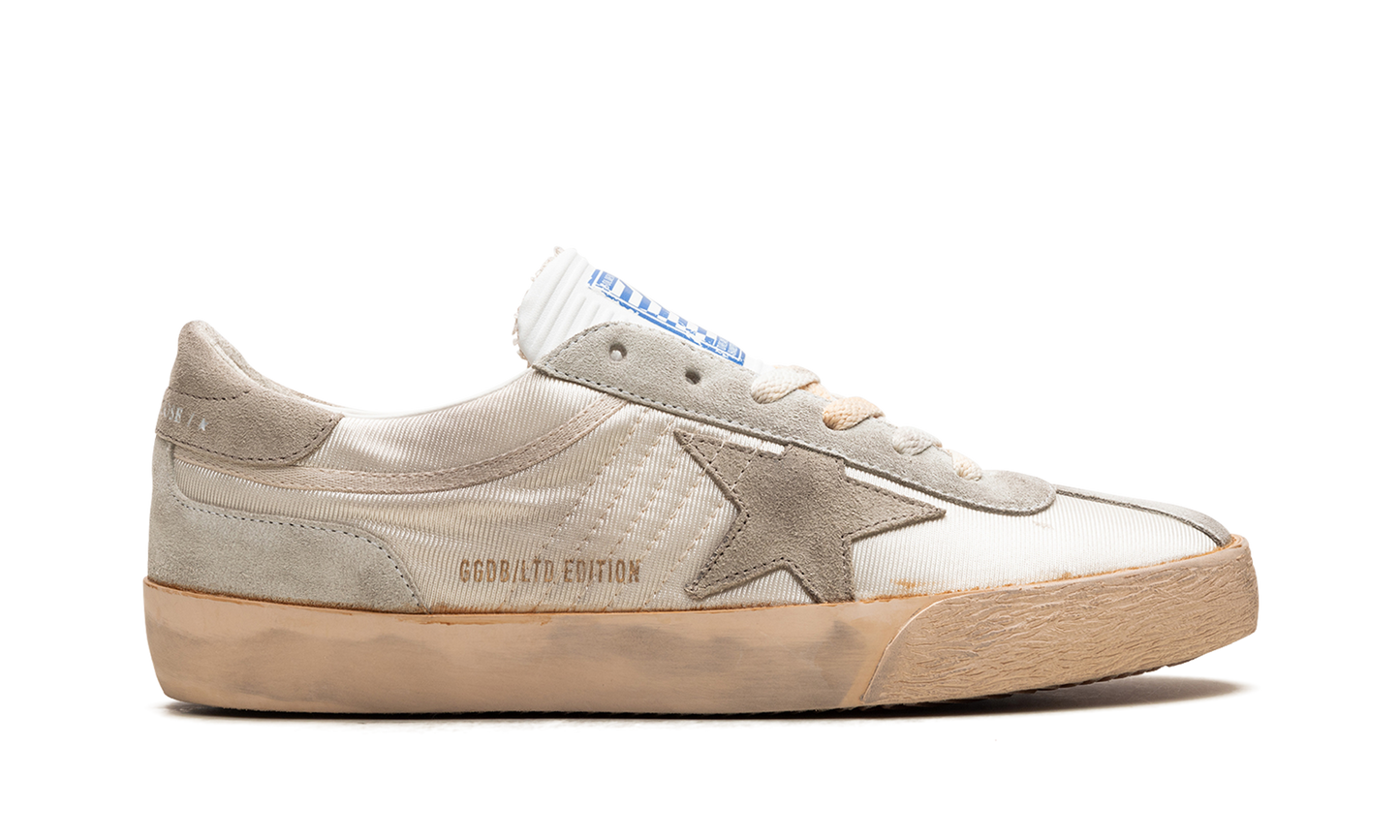 SSTAR 2 NYLON UPPER HF TONGUE SUEDE HEEL AND SPUR "WHITE ICE TAUPE" GWF00607.F005683.11638