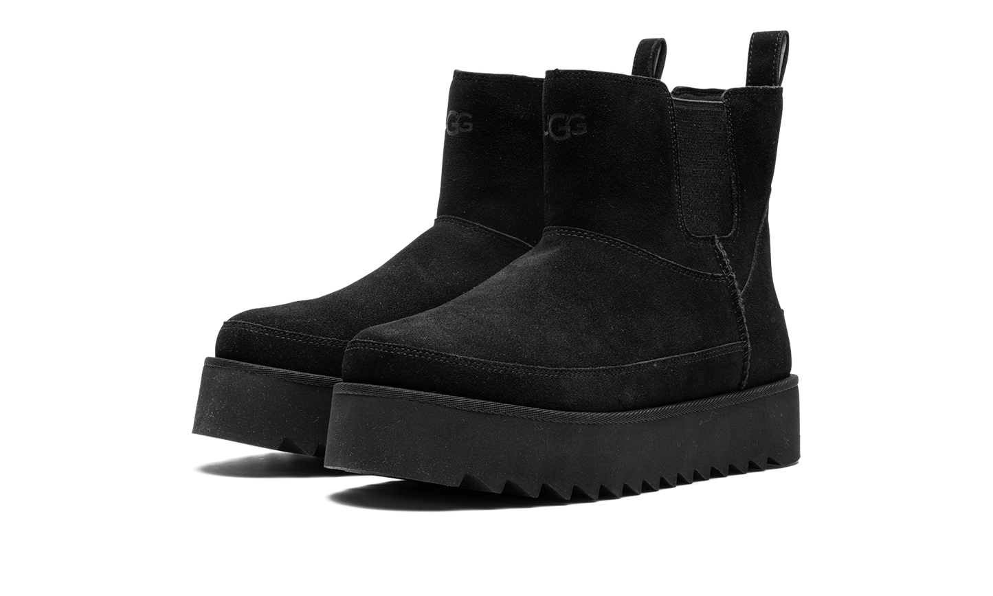 WMNS Chelsea Platform Mini "Black Suede" 1158051 BLK