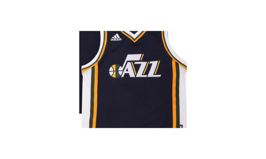 Utah Jazz Swingman Jersey "Navy Blue / White-Blank" BE9849