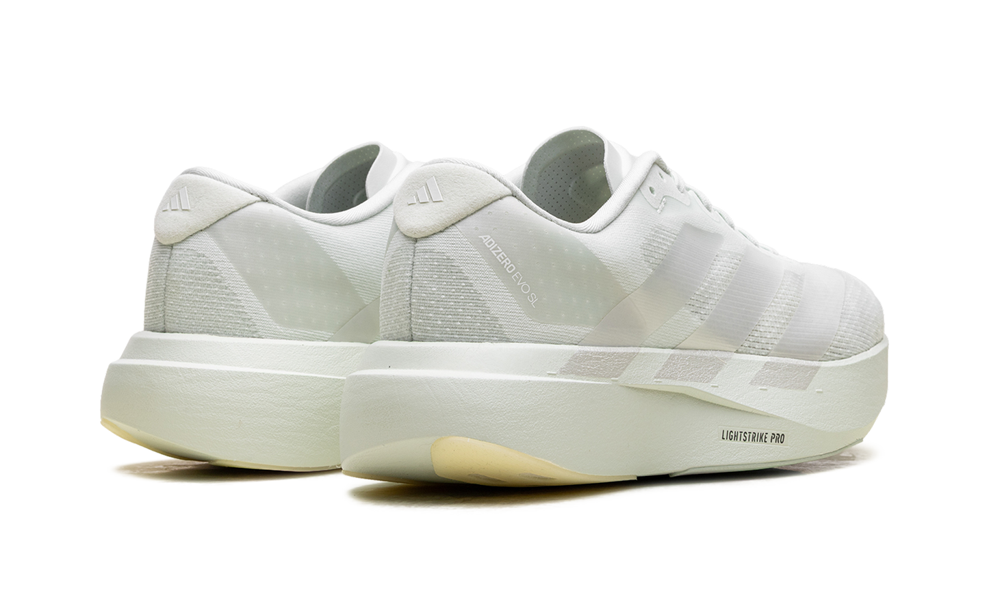 Adizero Evo SL Wmns "Metallic Silver / Crystal Jade" JR5840