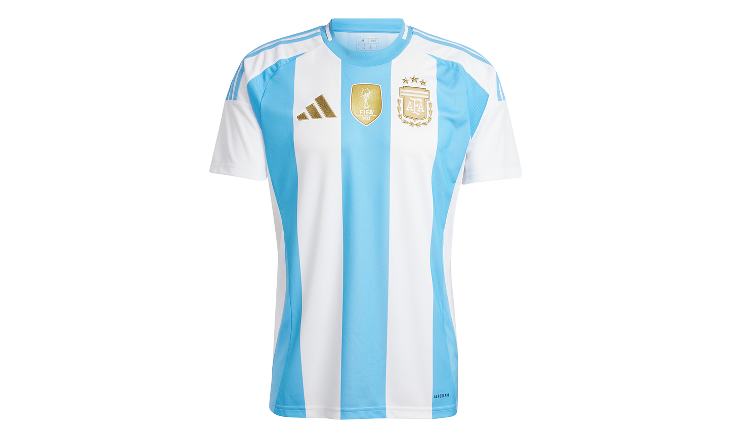 Argentina 24 Home Jersey "White / Blue Burst" IP8409