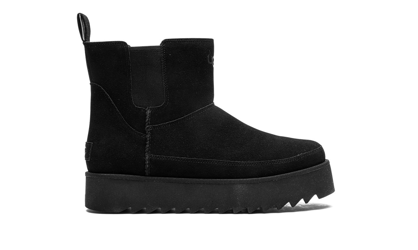 WMNS Chelsea Platform Mini "Black Suede" 1158051 BLK