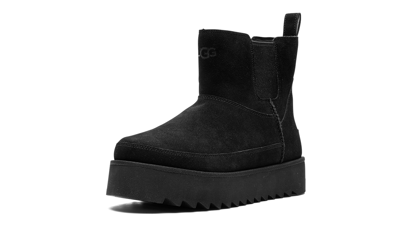 WMNS Chelsea Platform Mini "Black Suede" 1158051 BLK