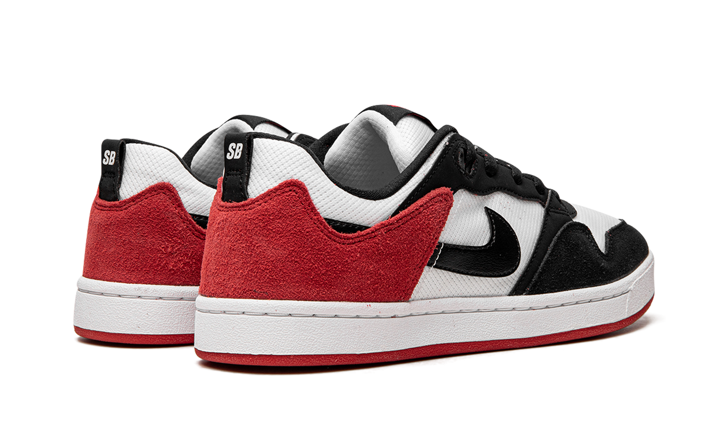 SB Alleyoop "White/Black-University Red" CJ0882 102