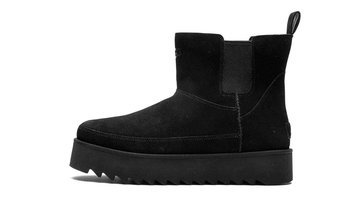 WMNS Chelsea Platform Mini "Black Suede" 1158051 BLK